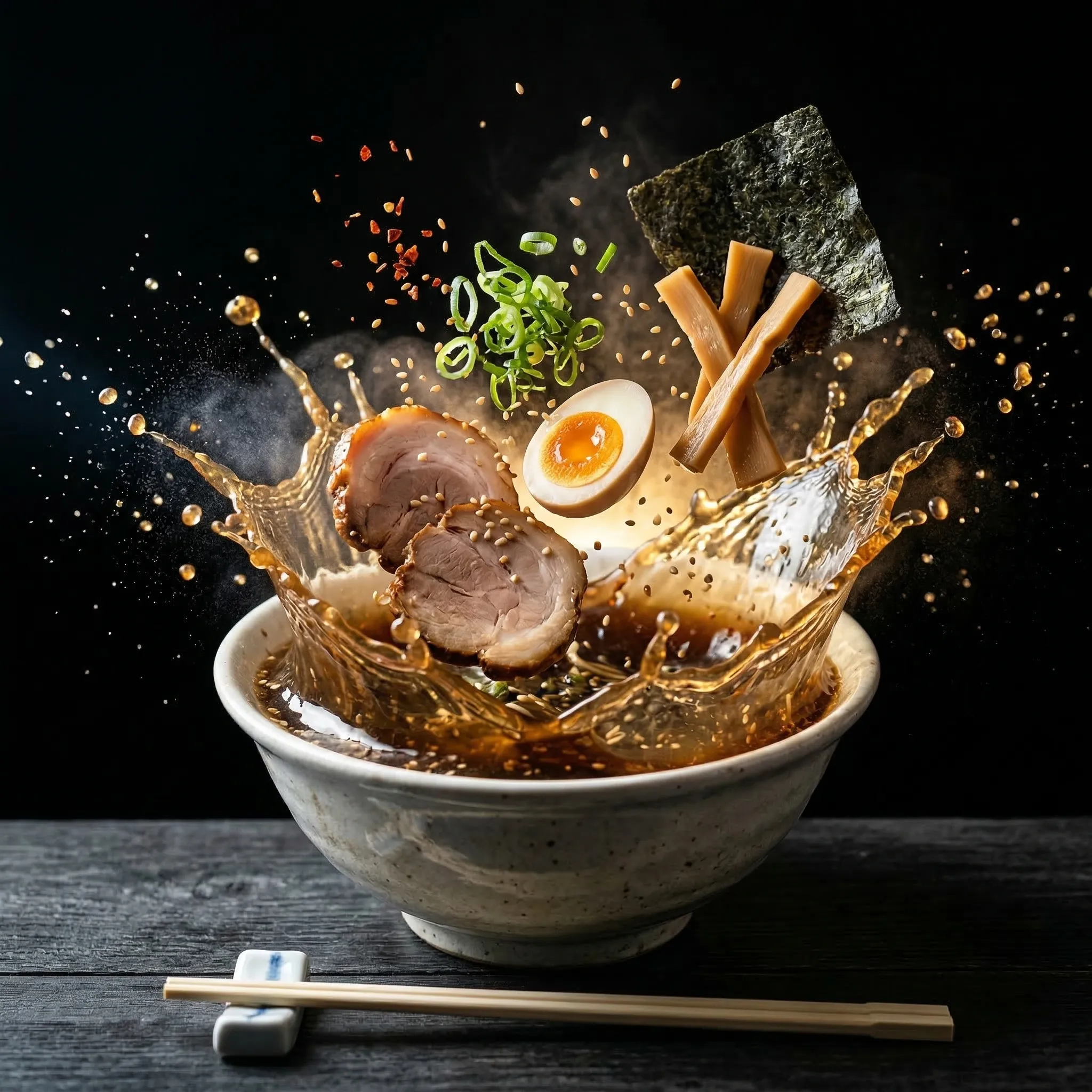 Ad Splash style — enhanced food photo by FoodPicAI